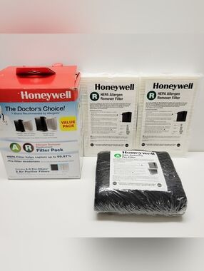 HONEYWELL Allergen Remover Replacement  Filter Value Pack  (HRF-ARVP) Open Box